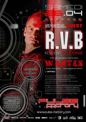 Guest DJ RVB + Dance Act WANTEK