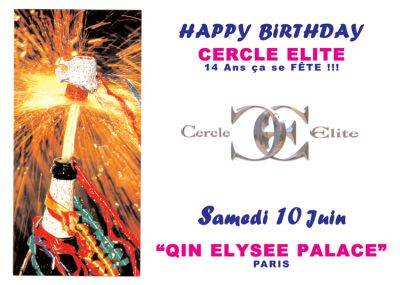 Happy Birthday Cercle Elite