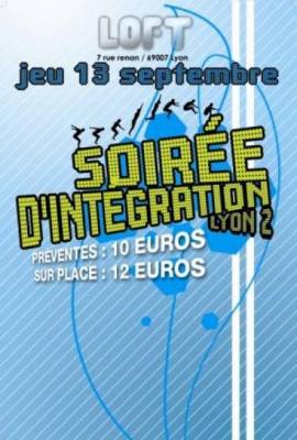 Soirée d’Integration Lyon 2