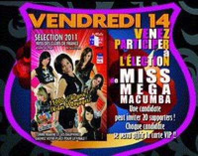 ELECTION DE MISS MEGA MACUMBA 2011