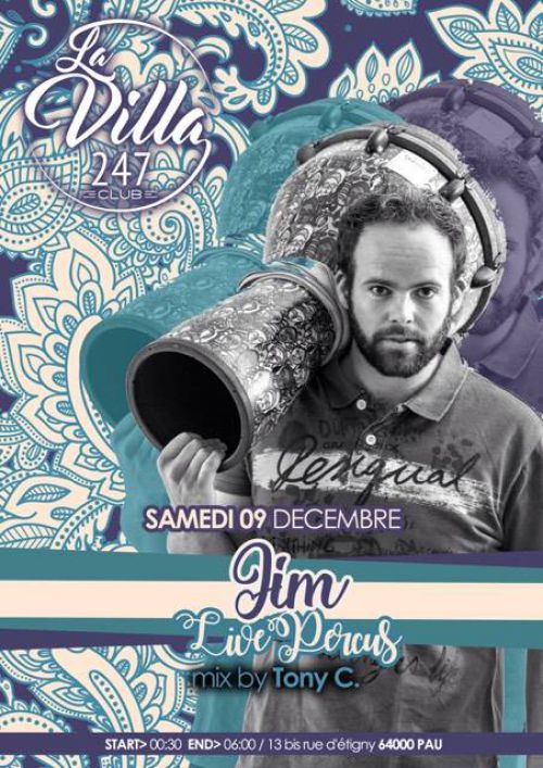 Jim Live Percus @ La Villa 247