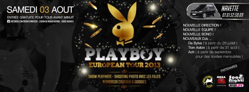playboy european tour 2013