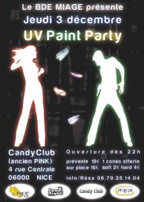 UV PAINT PARTY