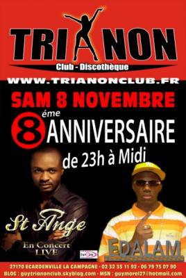 8ème Anniversaire avec st ange et edalam en live
