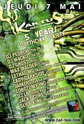 Kaktus Records BIRTHDAY