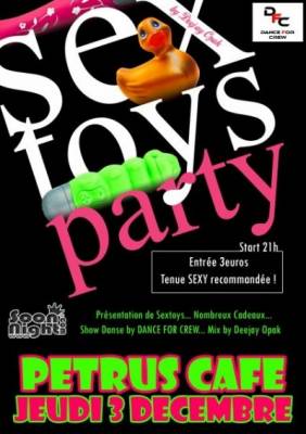 Sex Toys Party & Dance For Crew
