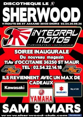 Soirée inaugurale : integral moto