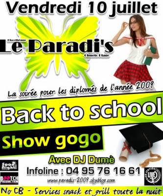 Back to School @ La nuit des diplomés