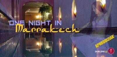 ONE NIGHT IN MARRAKECH