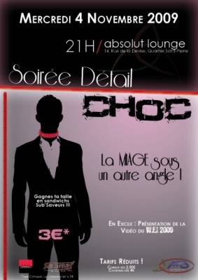 Soirée Détail CHOC / La MIAGE sous un autre Angle !