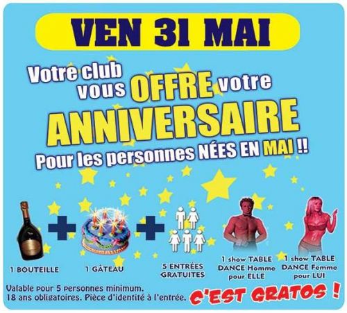 Soiree des anniversaires