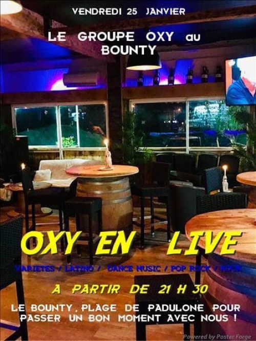 le groupe OXY ????pour une soirée ambiance ! Il y en aura Pour tous les goûts ! ( Corse, variétés ,