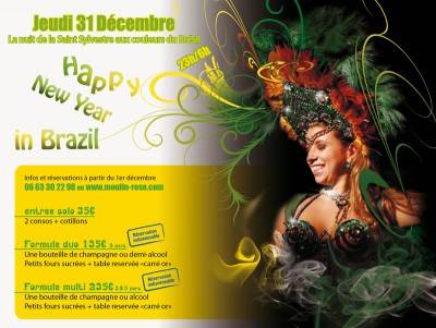 Happy new year in brazil