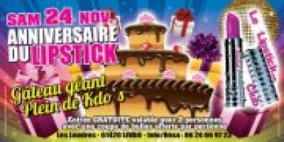 LES 3 ANS DU LIPSTICK !!!!!