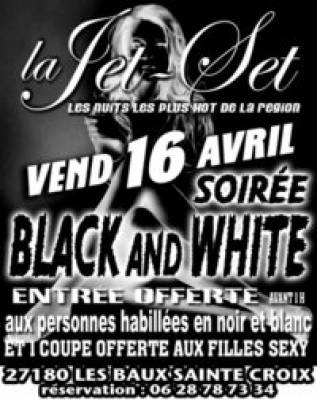 SOIREE BLACK AND WHITE