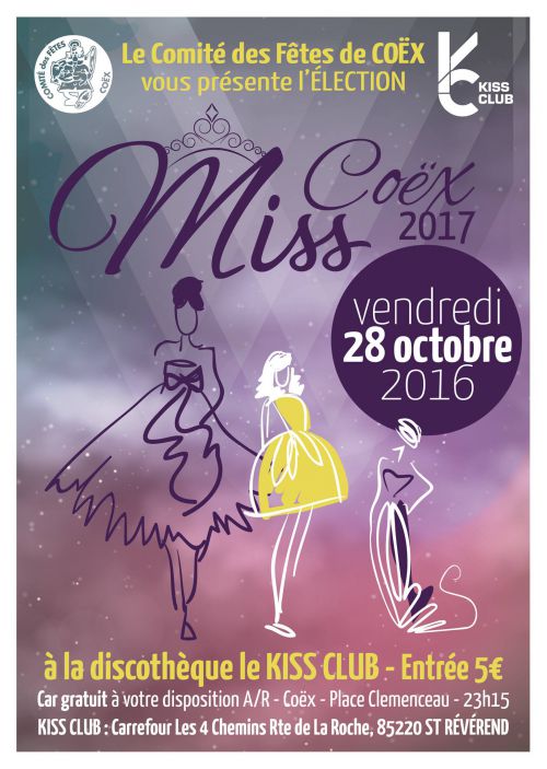 Election Miss Coëx 2017