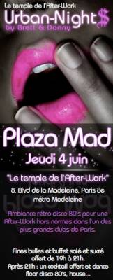 After-Work@ Plaza Madeleine