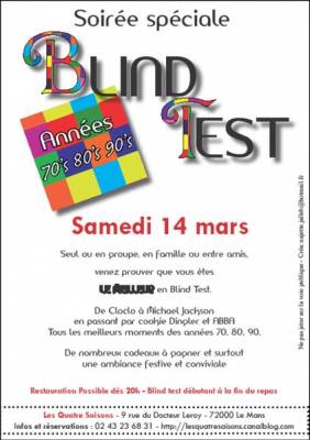 Blind test – années 70, 80, 90