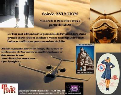 soirée aviation