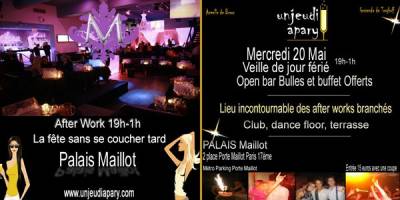 AfterWork au Palais Maillot