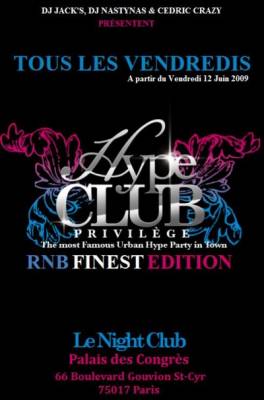 HYPE CLUB RNB FINEST EDITION OPENING PARTY