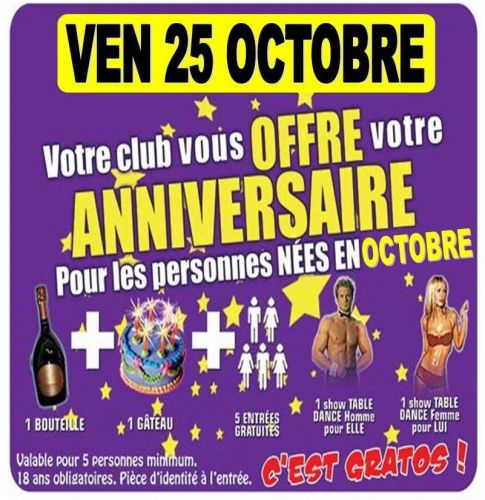 Soiree des anniversaires