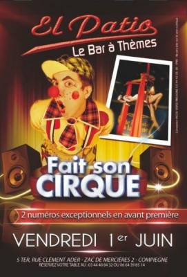 Le el patio fait son cirque