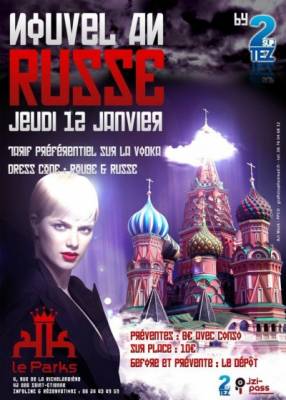 Before nouvel an russe