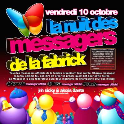 La nuit des messagers de la fabrick