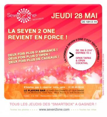 Seven 2 one All inclusive @ Player’s Bar