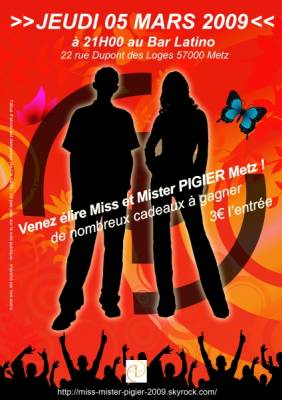 Election Miss et Mister Pigier Metz