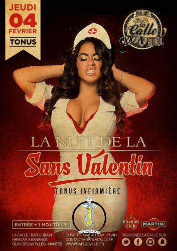 ♥ Tonus Infirmière : La Nuit De La Sans Valentin ⌂ LA CALLE ♥