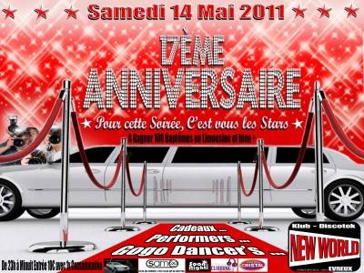 Anniversaire du New World