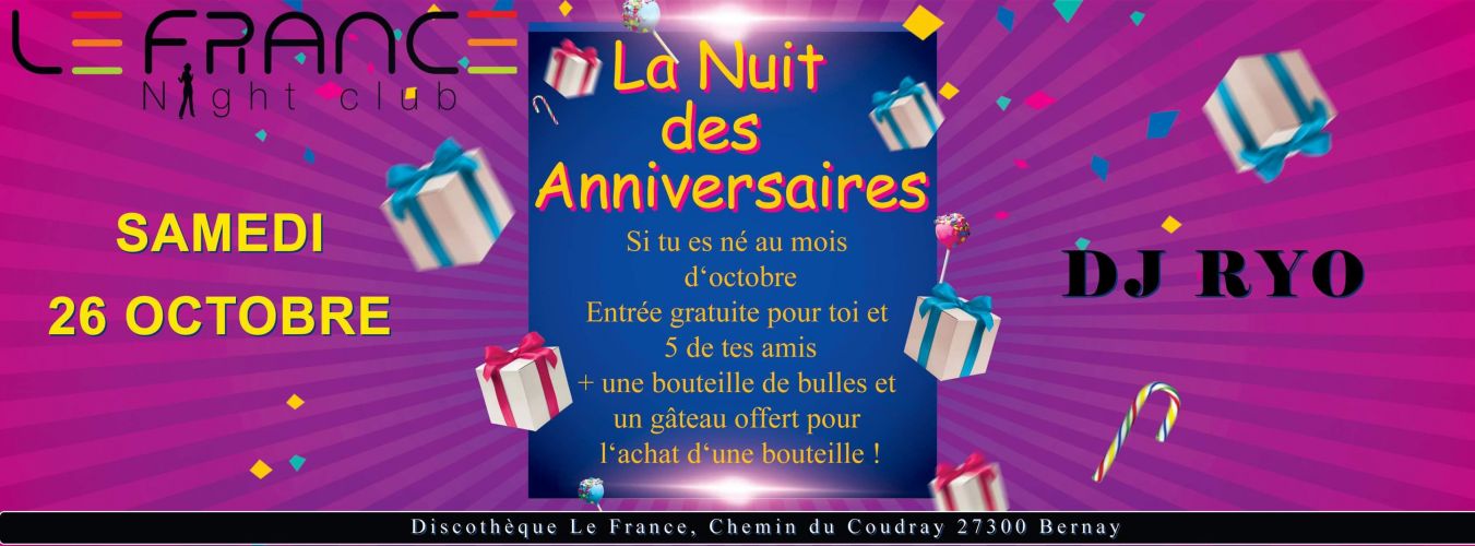 La nuit des anniversaires