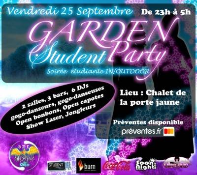 GARDEN STUDENT PARTY