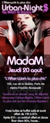 AFTER WORK @ MADAM