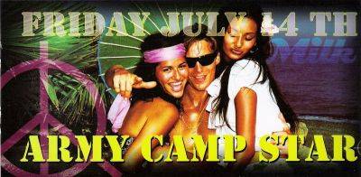 Army camp star