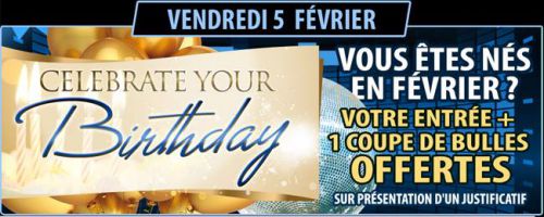 CELEBRATE YOUR BIRTHDAY