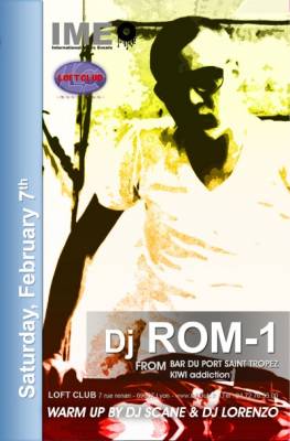 DJ ROM-1 from BAR DU PORT SAINT TROPEZ