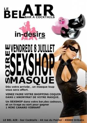 soirée Sexshop Masque In’ Desirs.Com