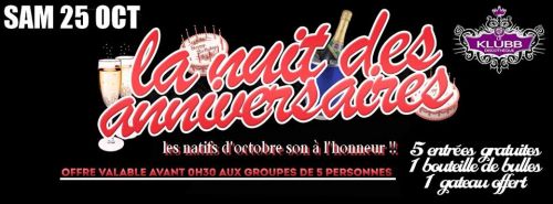 La nuit des anniversaires