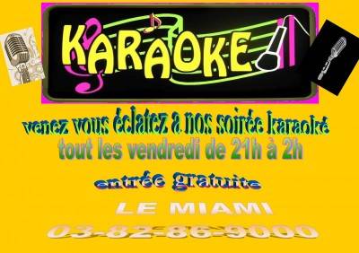 soirée karaoké