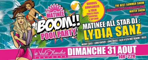 MATINEE GROUP // BOOM POOL PARTY