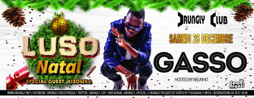 ☆✭☆✭ LUSO Natal special guest Kizomba GASSO ☆&am