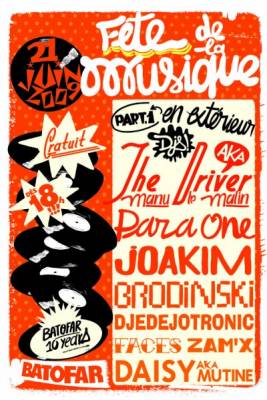 BATOFAR 10th BIRTHDAY : SPECIAL FETE DE LA MUSIQUE