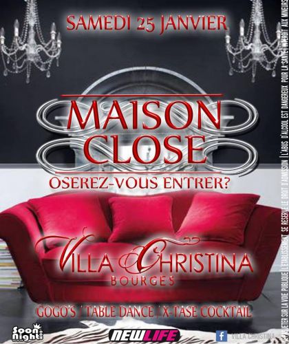 soirée maison close