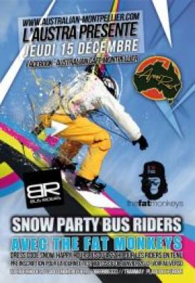 SNOW PARTY BUS RIDERS WITH THE FAT MONKEYS