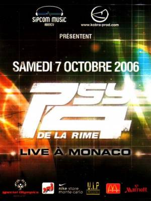 PSY4 de la Rime Live à Monaco