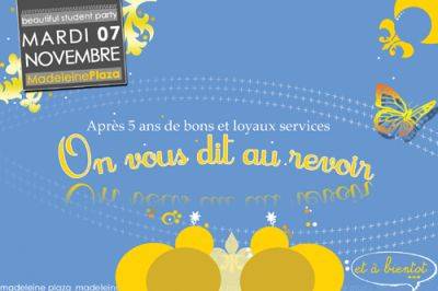 On vous dit Au Revoir …