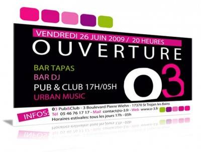 Ouverture de l’O3